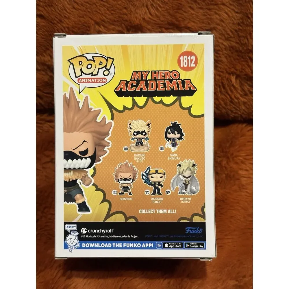 Funko Pop! Animation: My Hero Academia - Shishido #1812 Vinyl Figure NIB